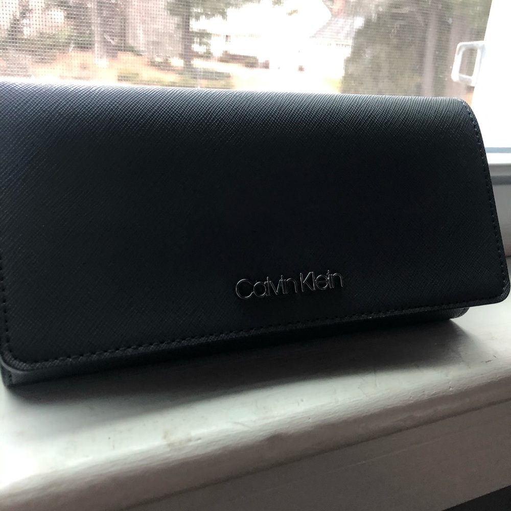 Calvin Klein tri fold wallet new with tags